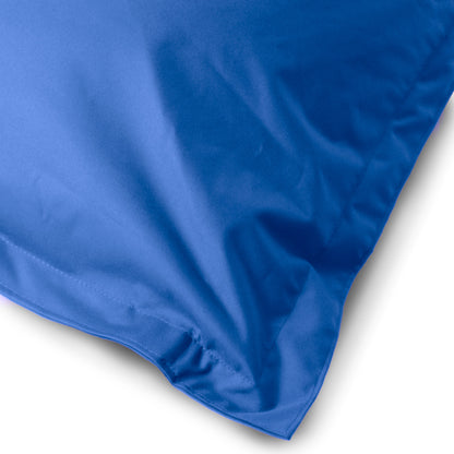 Kleope - Pouf grande a forma di triangolo in tessuto Polly per interno Dim: 140x175 cm