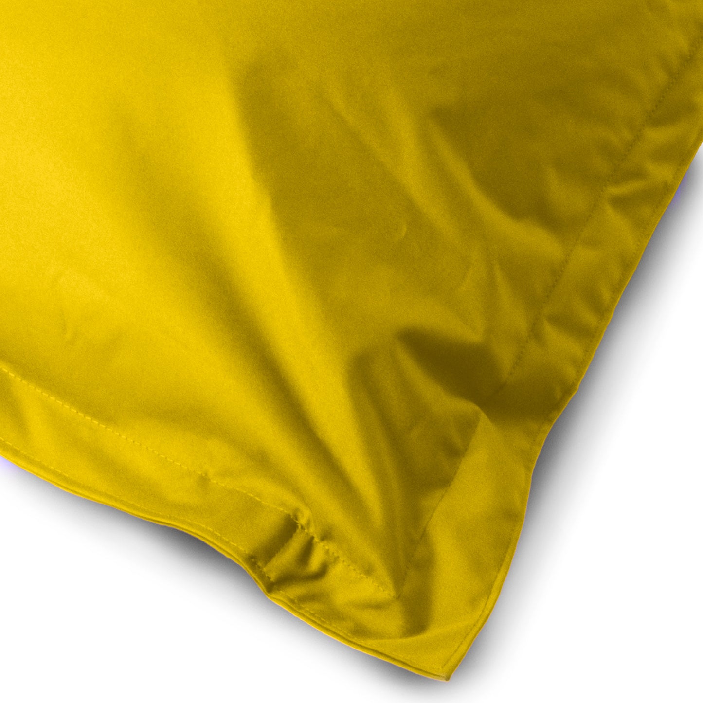 Kleope - Pouf grande a forma di triangolo in tessuto Polly per interno Dim: 140x175 cm