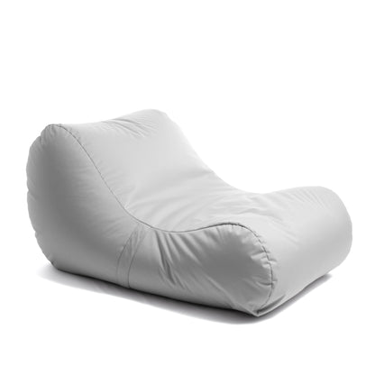 Sofy Lounge - Pouf lounge in tessuto Wave per esterno dim: 135x60x58 cm