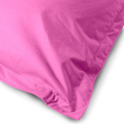 Kleope - Pouf grande a forma di triangolo in tessuto Polly per interno Dim: 140x175 cm