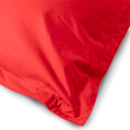 Kleope - Pouf grande a forma di triangolo in tessuto Polly per interno Dim: 140x175 cm