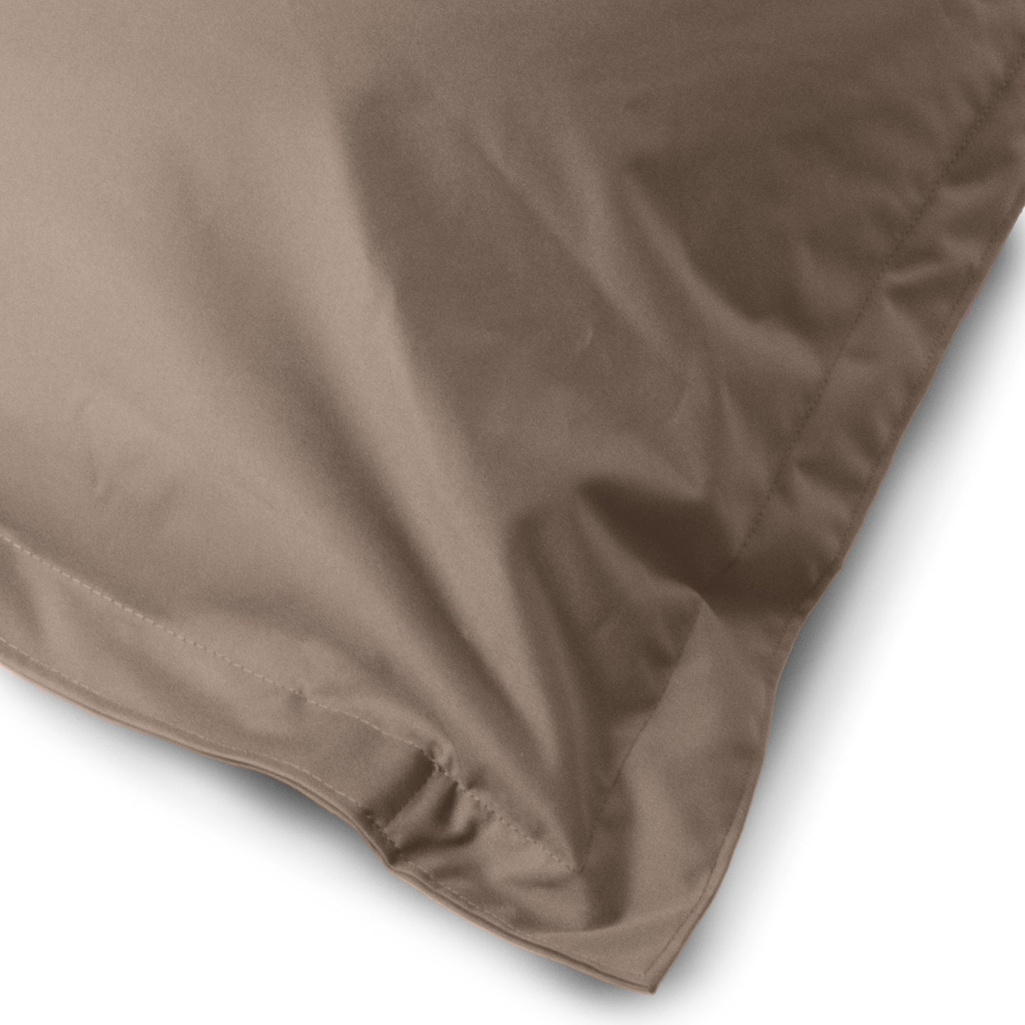 Kleope - Pouf grande a forma di triangolo in tessuto Polly per interno Dim: 140x175 cm