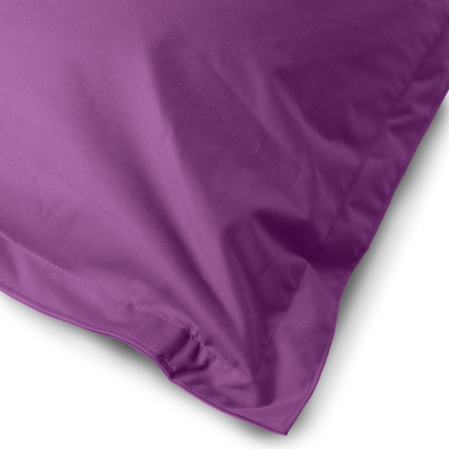 Kleope - Pouf grande a forma di triangolo in tessuto Polly per interno Dim: 140x175 cm