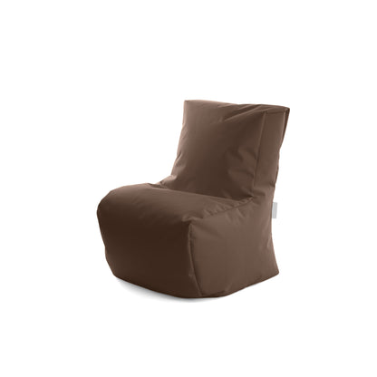 Clarissa - Pouf Poltrona Media in Tessuto Polly per interno Dim: 40 x 45 cm h 50 cm