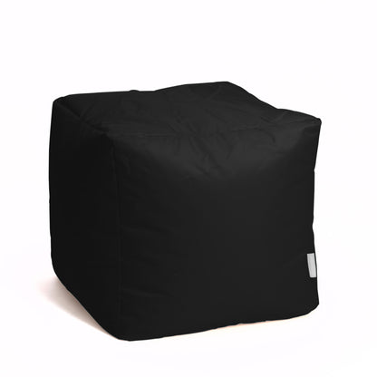 Softh Math Esse - Pouf Poltrona Poggiapiedi in Tessuto Polly per interno Dim: 50 x 50 x h 45 cm