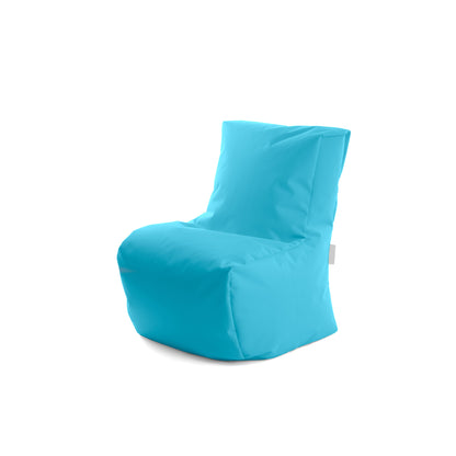 Clarissa - Pouf Poltrona Media in Tessuto Polly per interno Dim: 40 x 45 cm h 50 cm