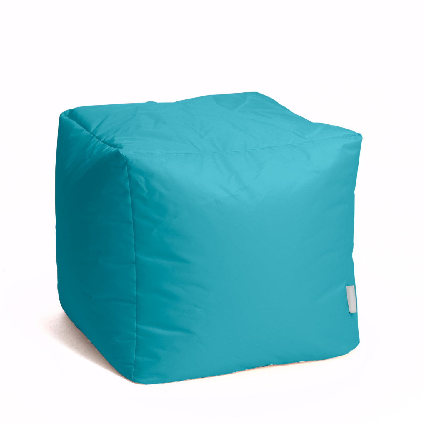 Softh Math Esse - Pouf Poltrona Poggiapiedi in Tessuto Polly per interno Dim: 50 x 50 x h 45 cm