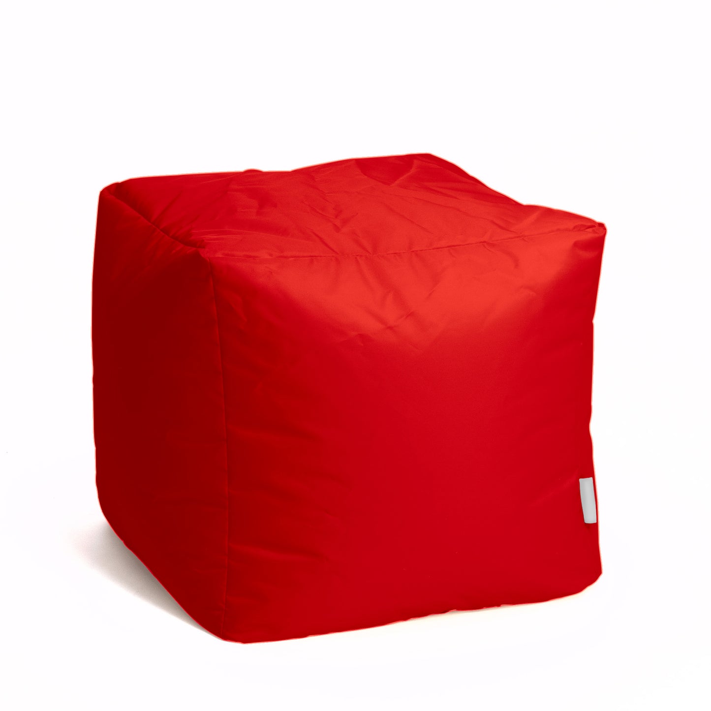 Softh Math Esse - Pouf Poltrona Poggiapiedi in Tessuto Polly per interno Dim: 50 x 50 x h 45 cm